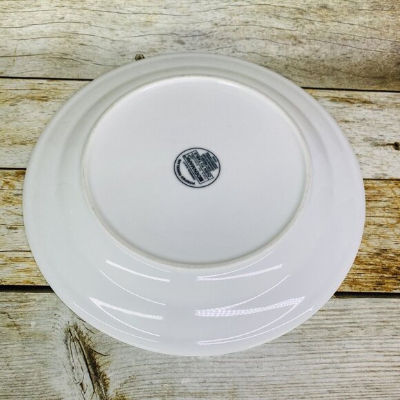 Denmark Tools For Cooks Whiteware Oven Safe Porcelain 11.25" Dinner Plate Set 4 - Picture 7 of 16